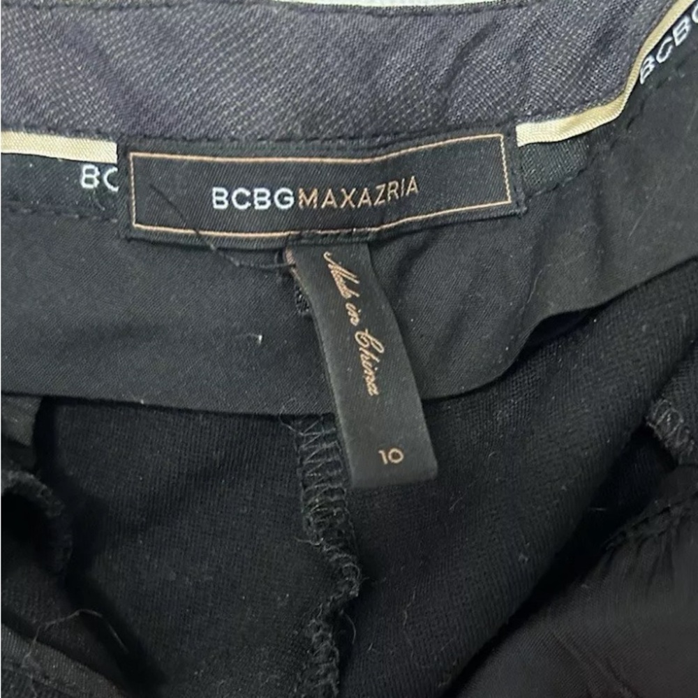 BCBG Max Azria Black Pants, Size 10 - Picture 4 of 6